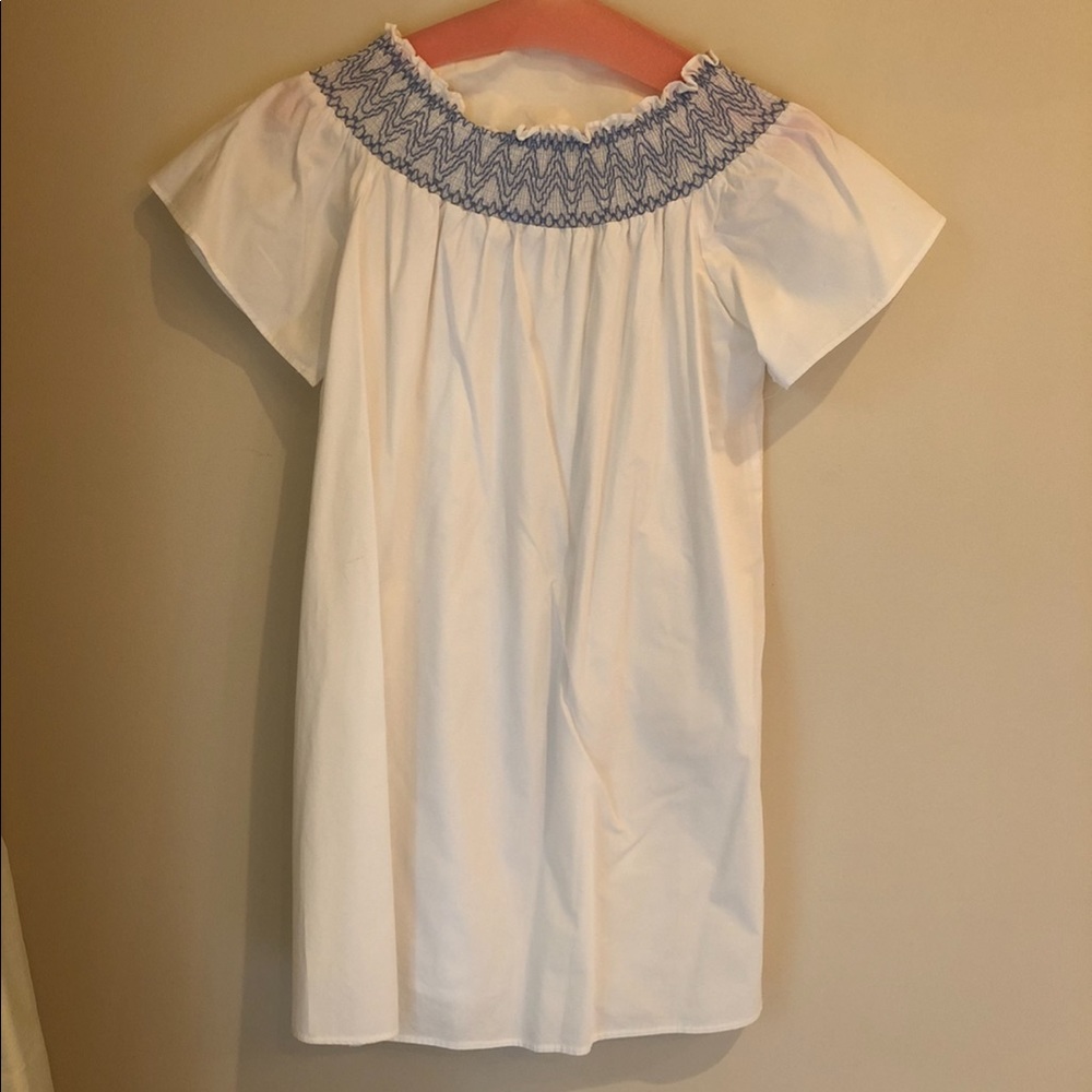 Love Riche smocked off shoulder dress - small